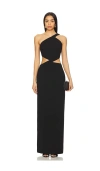 Misha Drew Gown In Black