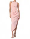 Misha Ida Midi Dress In Calypso Pink In Pink
