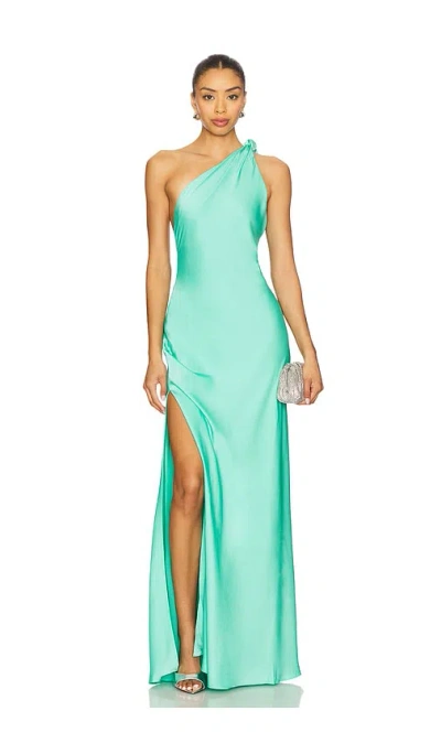 Misha Julianna Gown In Green