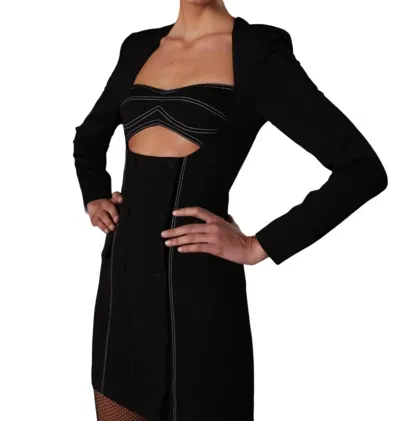 Misha Kina Dress In Black