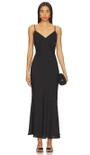 Misha Midi-kleid Vida In Black