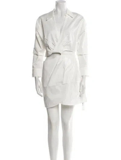 Pre-owned Misha Mini Dress W/ Tags In White