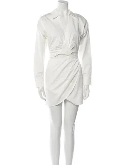 Pre-owned Misha Mini Dress W/ Tags In White