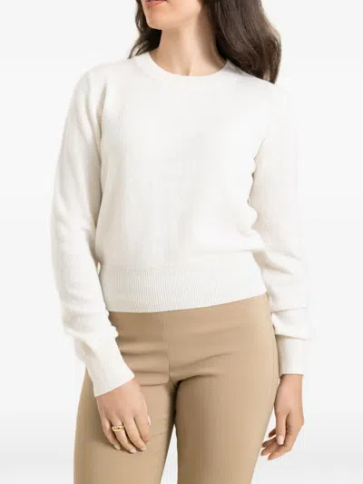 Misha Mish Cashmere Sweater In White