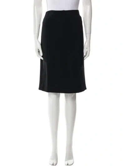 Pre-owned Misha Nonoo Knee-length Skirt In Black