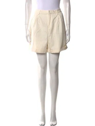 Pre-owned Misha Nonoo Mini Shorts In Neutral