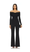Misha Rylee Slinky Jumpsuit In Black