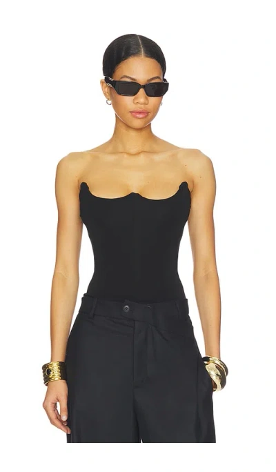 Misha The Avatus Jersey Bodysuit In Black