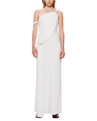 Misha The 'horizon' Satin Dress In White
