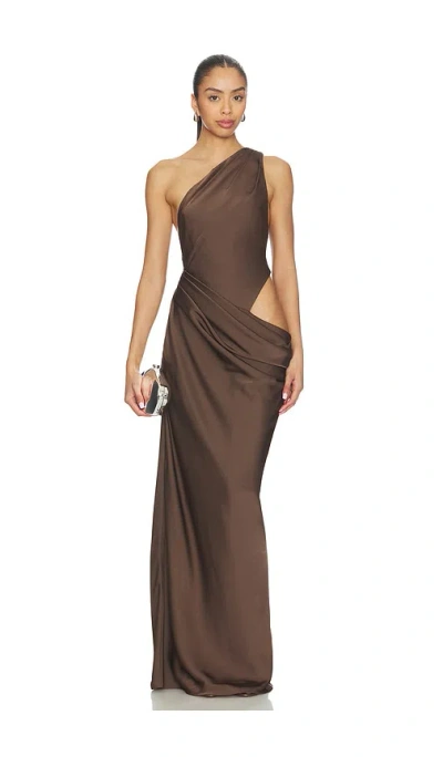 Misha Isadora É•¿è£™ Â€“ Çž»ç'ƒç“¶. Å°ºç � Xxs (also Â€“ L, M, S, Xs). In Brown