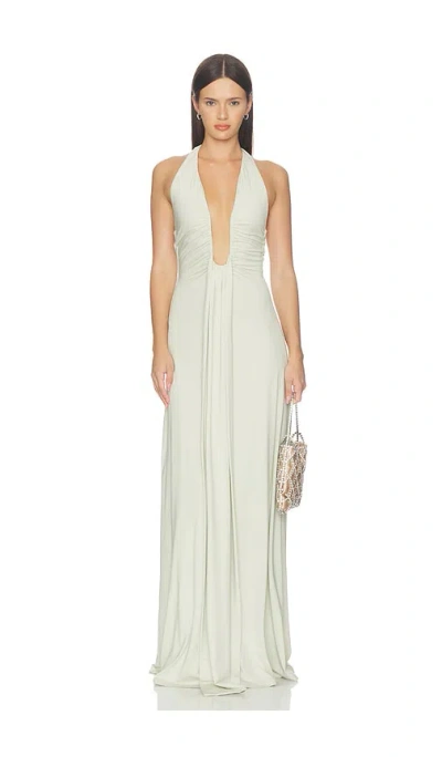 Misha The Jennifer Cupro Dress In White