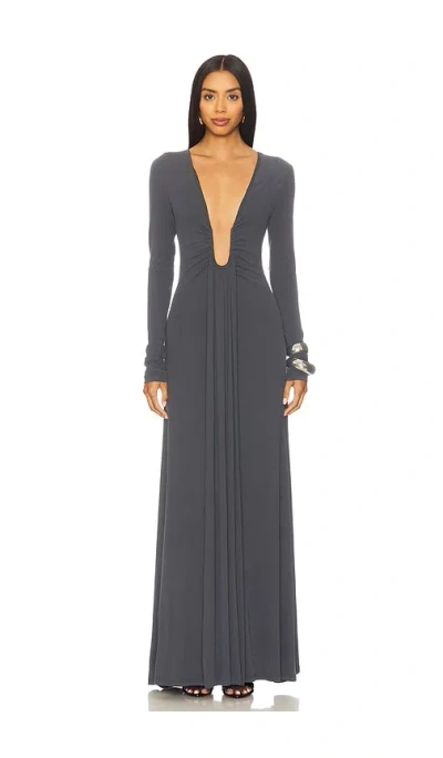 Misha The Jennifer Dress In Blue