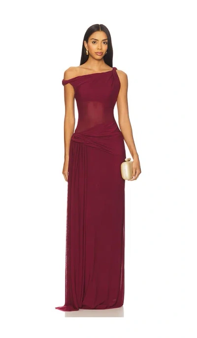 Misha The Sisal Dress In Red