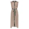 Misha Vaidya Women's Neutrals Gaia Dress - Blush
