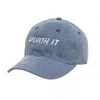 Misha Vaidya Women's Worth It Cap - Blue In Blue