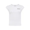 Misha Vaidya Women's Worth It Tee - White In White