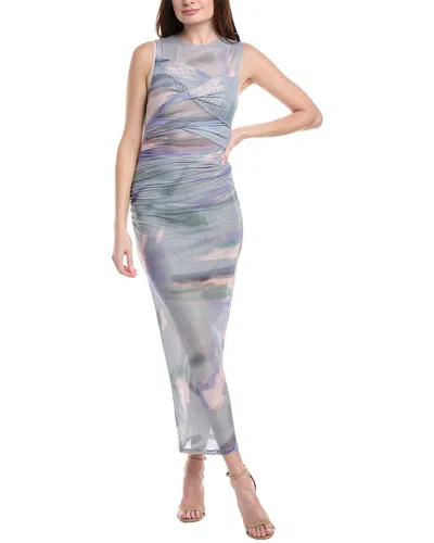 Misha Zoey Mesh Midi Dress