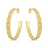 Mishka Women's Allure Gold Hoop In Gold