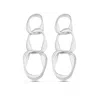 Mishka Women's Aura Chain Earrings Silver In Silver