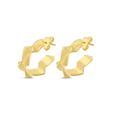 Mishka Women's Brisk Gold Vermeil Earrings