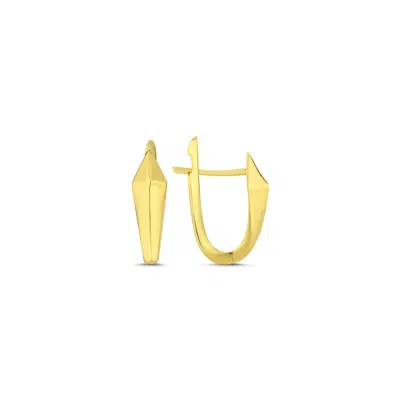 Mishka Women's Innate Basic Gold Vermeil Silver Earrings