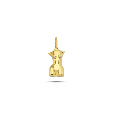 Mishka Women's My Girl Earring Pendant Gold