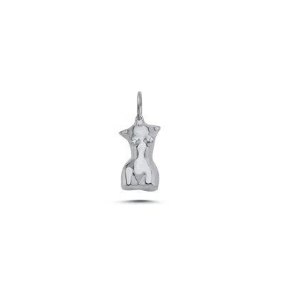Mishka Women's My Girl Earring Pendant Silver