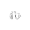 Mishka Women's Simplicity Huggie Earring Silver In Silver