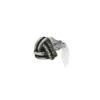 Mishka Women's Tangle Knot Stud Earring Mono Silver In Silver