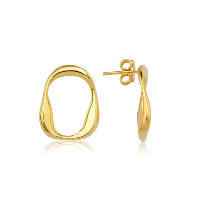 Mishka Women's Wave Earrings Mini Gold
