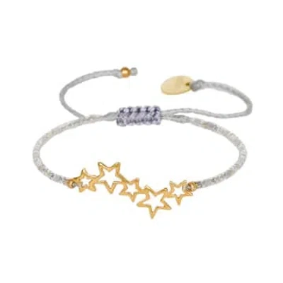 Mishky Jewellery Constellation Bracelet In Gold