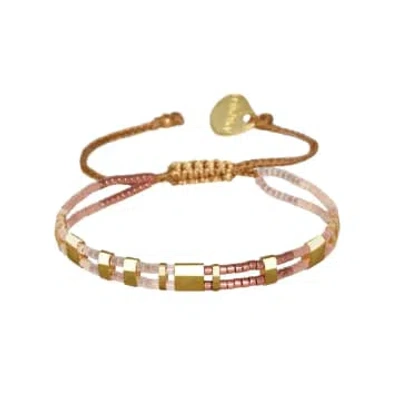 Mishky Scala Bracelet B-be-xs-12191 In Gold