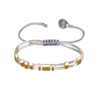 Mishky Scala Bracelet B-be-xs-12192 In Gold