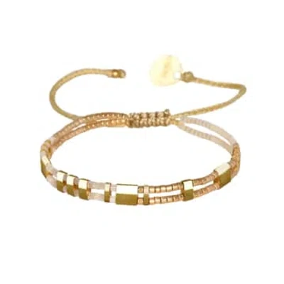 Mishky Scala Bracelet B-be-xs-12193 In Gold