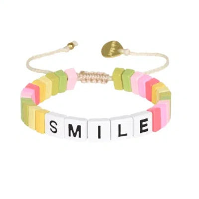 Mishky Smile Adjustable Bracelet In Multi