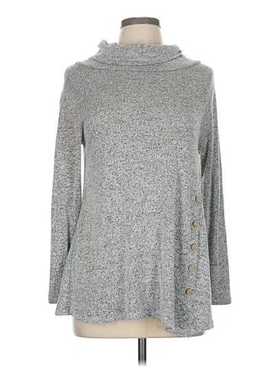 Pre-owned Misia Turtleneck Sweater In Gray
