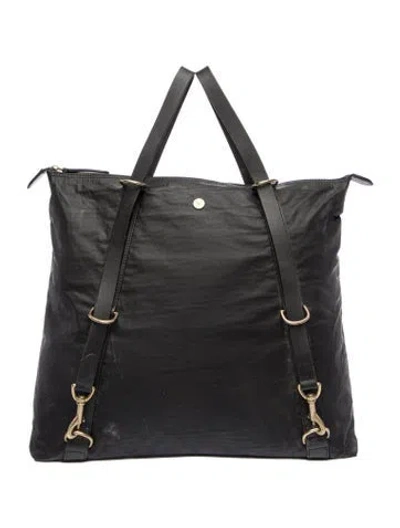 Pre-owned Mismo Nylon Tote In Black