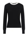 Mis.n Mis. N Woman Sweater Black Size 4 Cashmere