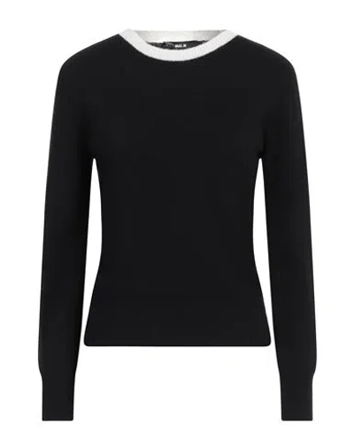 Mis.n Mis. N Woman Sweater Black Size 4 Cashmere