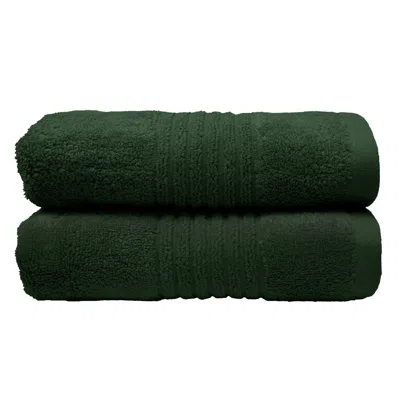 MISONA GREEN ULTRA SOFT BAMBOO BATH SHEET SET - KHAKI