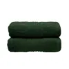 Misona Green Ultra Soft Bamboo Bath Sheet Set - Khaki In Green