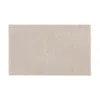 Misona Loop Organic Cotton Bath Mat - Light Grey In Gray