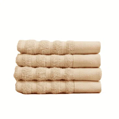 Misona Neutrals Organic Cotton Face Cloths - Natural
