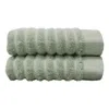 Misona Organic Cotton Bath Sheet Set - Sage Green