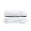 Misona Ultra Soft Bamboo Bath Towel Set - White In White
