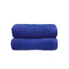 Misona Ultra Soft Bamboo Hand Towel Set -  Blue