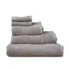 Misona Ultra Soft Bamboo Multi Size Bathroom Towel Set - Silver In Silver