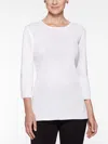 Misook Knit Tunic Top In Yellow