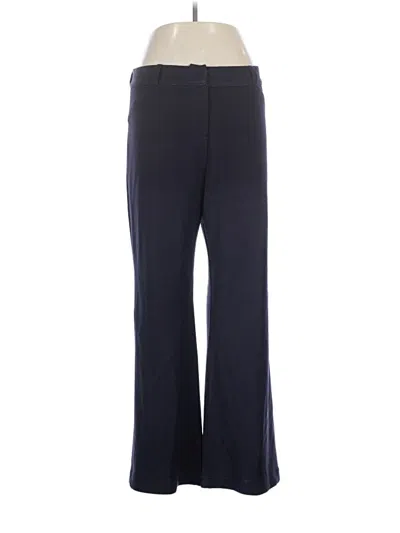 Pre-owned Misook Active Pants In Blue