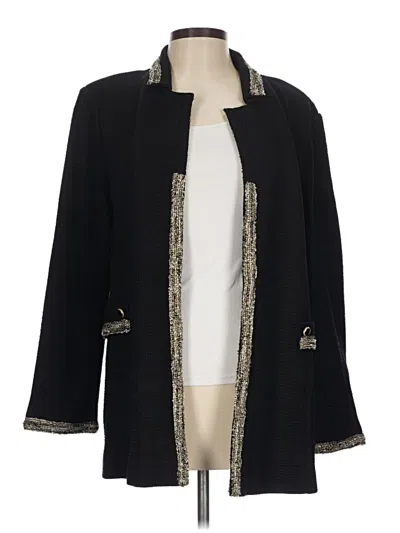 Misook Blazer Jacket In Black